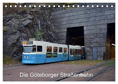 Die Göteborger Straßenbahn (Tischkalender 2024 DIN A5 quer), CALVENDO Monatskalender: Das bevorzugte Verkehrsmittel in Göteborg