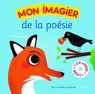 Mon imagier de la poésie - Un livre + Un CD audio - De 2 à 6 ans