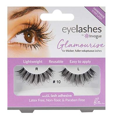 Invogue Glamourise False Eyelashes 10