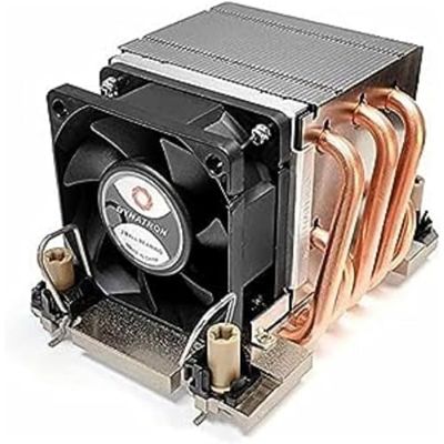 Inter-Tech N-11 Processor Cooler 6 cm Copper, Silver