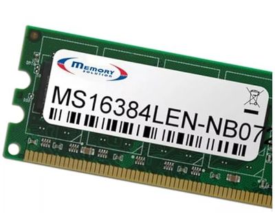Memorysolution Memory Solution MS16384LEN-NB072 Speichermodul 16 Go 1 x 16 Go (MS16384LEN-NB072) Marque