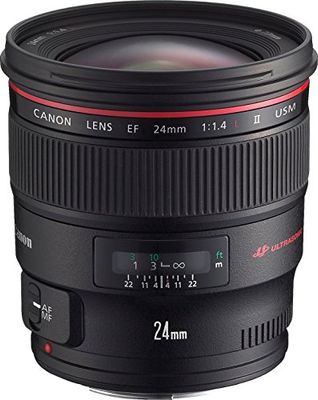 Canon Obiettivo EF 24 mm, f/1.4L II USM [Versione EU]