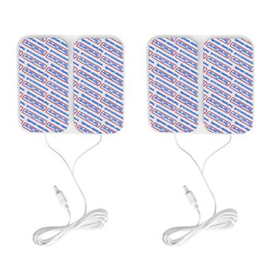 TensCare MamaTens Électrodes de remplacement avec connexion de fil circulaire pour le modèle New Mama TENS, lot de 4