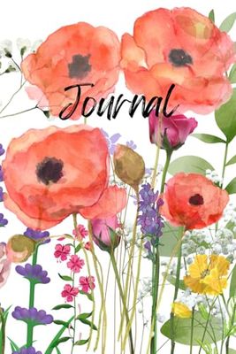 Journal: Pretty floral lined