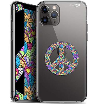 Beschermhoes voor Apple iPhone 11 Pro, ultradun, motief: Peace and Love