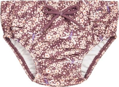 Playshoes UV-skydd badblöja, Lila blommor, 74-80