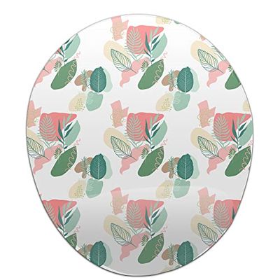 Bonamaison, Ergonomische muismat met polssteun, digitaal bedrukte muismat tegen schede problemen, antislip onderkant, voor kantoor en thuis, afmetingen: 20 x 23 cm