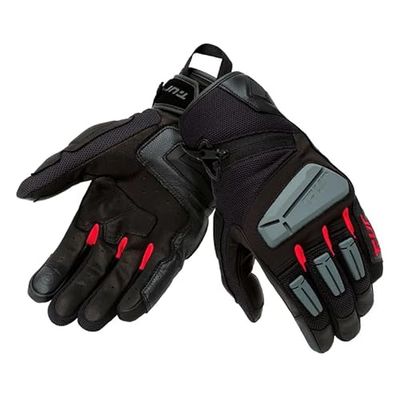 T.UR GUANTI G-FOUR BLACK-RED XL