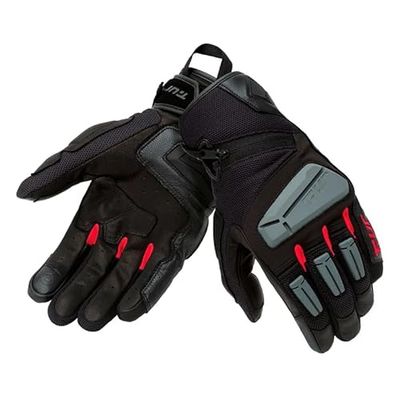 T.UR GUANTI G-FOUR BLACK-RED S