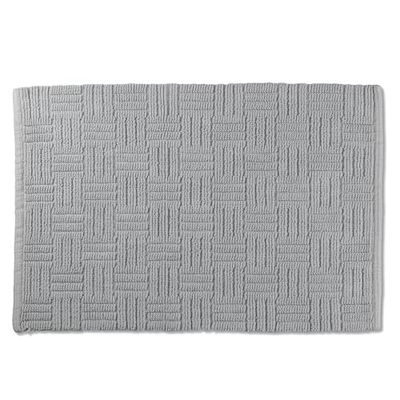 kela Tapis de Bain Leana (LBH 100 x 60 x .50 cm) LBH 100 x 60 x 50 cm Gris Tapis de Bain Tapis de Bain Tapis de Douche Tapis de Bain