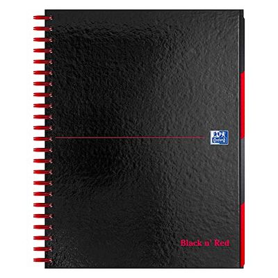 Black n' Red Recycle Projectboek, A4, polypropyleen, spiraalbinding