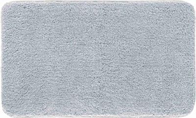 Grund Melange Tapis de Bain, Polyacrylique Ultrasoft, Argent, 80x140 cm