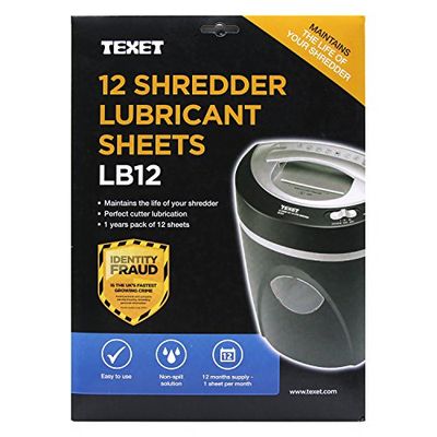 Texet 77310 hoja prélubrifiée para destructora blanco