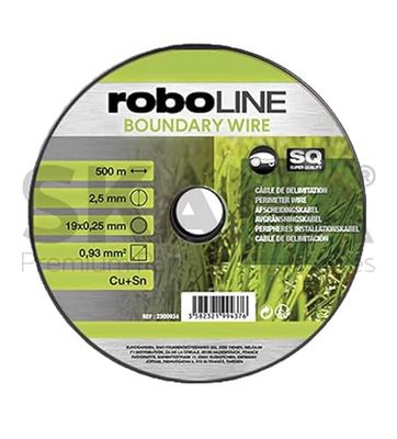 roboLINE Câble de délimitation Premium Copper pour robot tondeuse pour tous les modèles courants