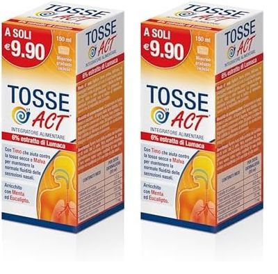 Act Tosse Act - 150 g (Confezione da 2)
