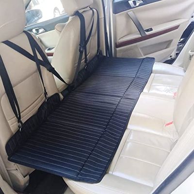 YMETECH Nienadmuchiwany materac samochodowy, przedłużacz tylnego siedzenia samochodu, przenośny materac do SUV-a, składany materac samochodowy, materac kempingowy, tylne siedzenie, materac kempingowy