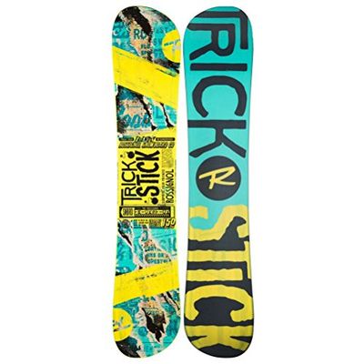 Rossignol Heren Outdoor Trickstick AF Snowboard - Geel, Maat: 158 cm