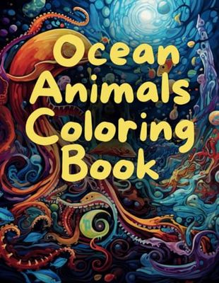 Ocean Animals Coloring Book