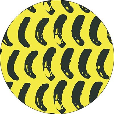 Bonateks, Round Digital Printed Mouse Pad, Non-Slip Base, for Office and Home, Diameter:22cm