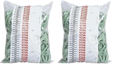 Viva F8 x 150 Fettucce Viva, Confezione 1000 G, Verde (Confezione da 2)