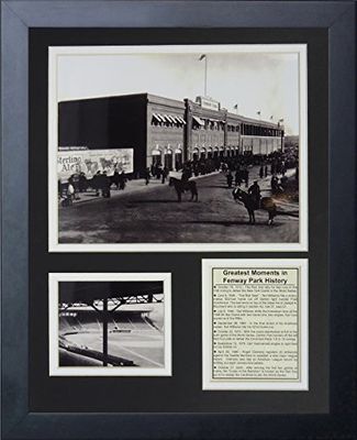 Legends Never Die Fenway Park in 1912 Collectible | Ingelijste fotocollage wanddecoratie - 12 "x 15" (11298U)