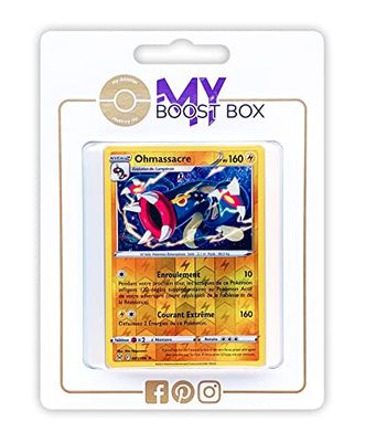 Ohmassacre 61/196 Reverse - Myboost X Epée et Bouclier 11 Origine Perdue - Coffret de 10 cartes Pokémon Françaises