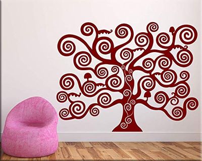 ADESIVI MURALI ALBERO DELLA VITA WALL STICKERS ALBERO KLIMT ADESIVI DA PARETE L'ALBERO DELLA VITA DI KLIMT
