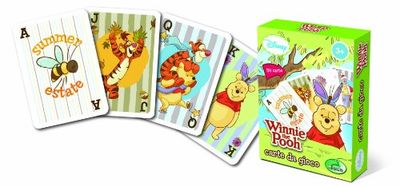 Modiano - Winnie The Pooh & Friends Disney speelkaarten, 308502