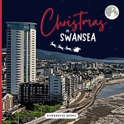 Christmas in Swansea - Full Colour Picture Book Set in Swansea City, Wales