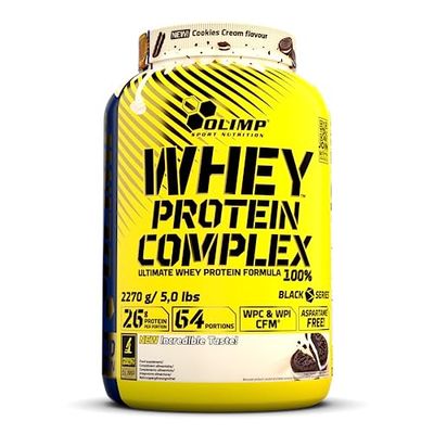 Olimp Whey Protein Complex 100% jar (2270 g) - Cookies Cream