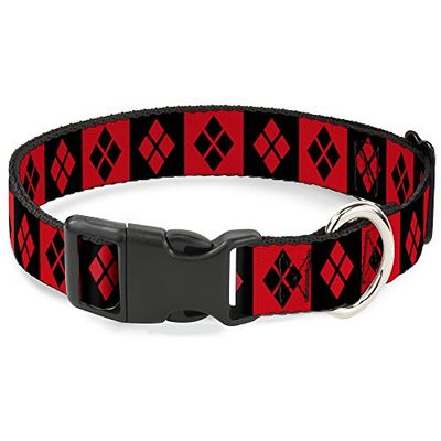 Buckle Down Harley Quinn Diamond blocos Quinn 3diamond blocos plástico clipe colar