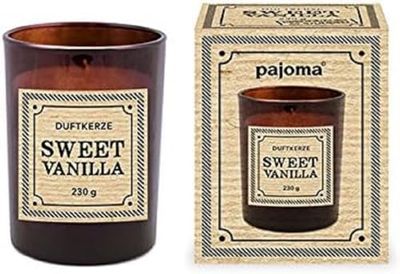 Pajoma geurkaars Sweet Vanilla uit de Apothecary Edition, 230 g