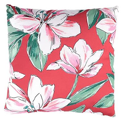 Vacchetti 2509370000 Cuscino Tessuto Fiori Quadro, Medio