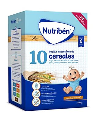 Nutribén Papilla 10 Cereales, 600g