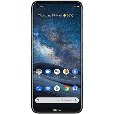 Nokia 8.3 5G 6.81 Inch Android UK SIM Free Smartphone with 5G Connectivity – 6 GB RAM and 64 GB Storage (Single SIM) – Polar Night