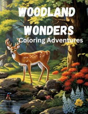 Woodland Wonders: Coloring Adventures