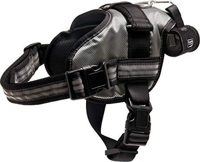 Flamingo Xtreme 2.0 Harnais pour Chien Gris 47-57 cm 25 mm