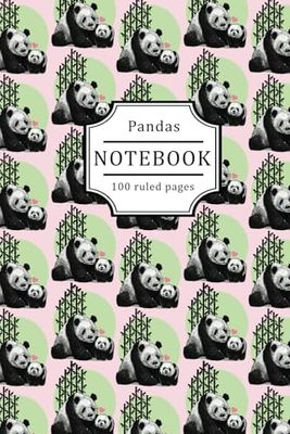 Panda Blank Notebook