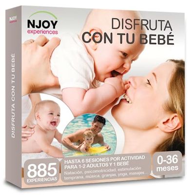 Njoy Experience Cadeaudoos, plezier met je baby, meer dan 885 ervaringen om met je baby te maken