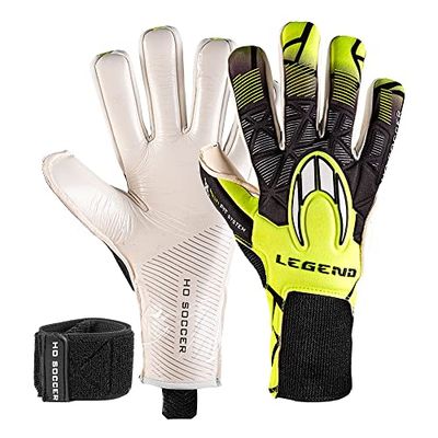Ho Soccer Legend Negative Nebula Lime Målvaktshandskar, Unisex Vuxen, Lime/Svart, 11