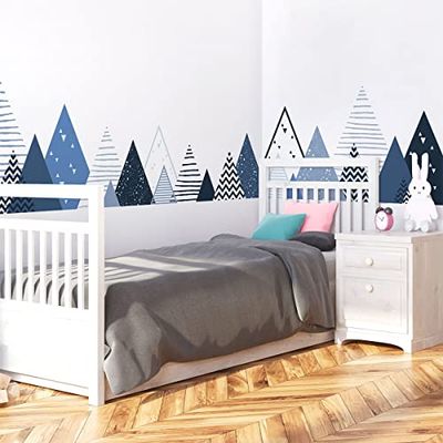 Ambiance Sticker Stickers Enfant Montagnes scandinaves alinka 110 x 185 cm