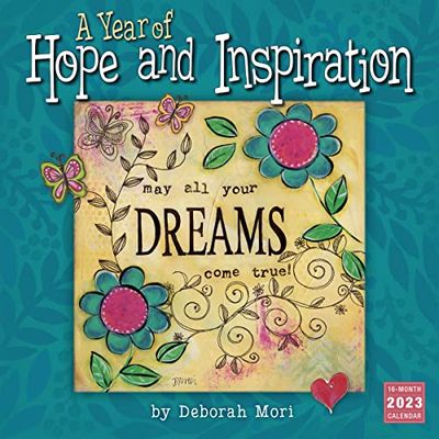 A Year of Hope and Inspiration 2023 Calendar (WALL 16 MONTH)