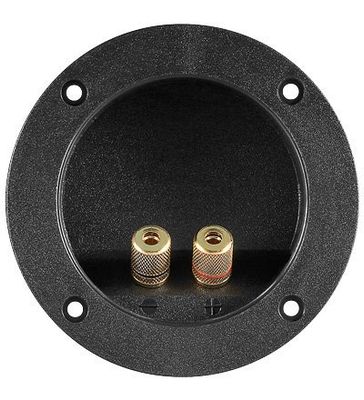 Unbekannt Wentronic LK 02 RG Lot de 5 minales-Haut-parleurs 2 Broches Rouge/Gris