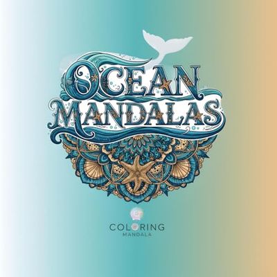 COLORING MANDALA: OCEAN VERSION
