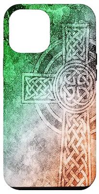 iPhone 14 Pro Max Distressed Irish Celtic Cross Case