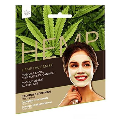 IDC INSTITUTE HEMP FACE MASK - 12 Units
