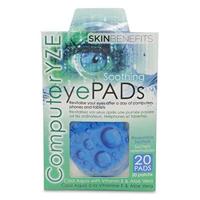 Computer Eyes - Cool Aqua Eye Pads