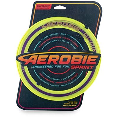 Aerobie Sprint Ring - Vliegende disc - 25 cm - Geel