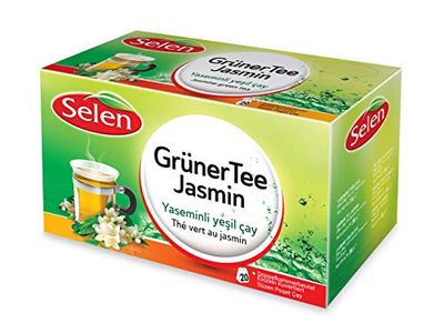 Selen Thé Vert Jasmine, 20 Individually Wrapped Tea Bags - 36g