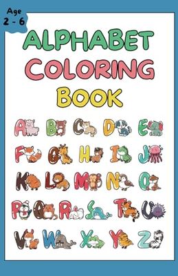 Alphabet Coloring Book: Animals A to Z for Kids